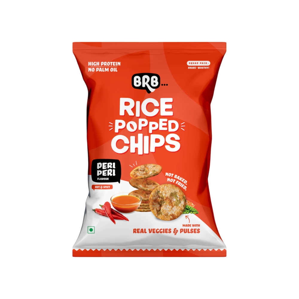 BRB Peri Peri Rice Popped Chips