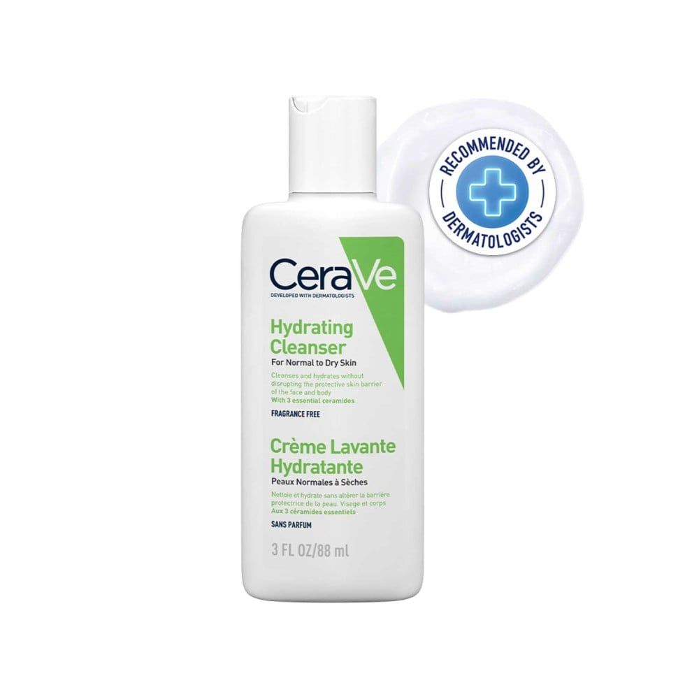 CeraVe Hydrating Non Foaming Face Cleanser for Normal to Dry Skin