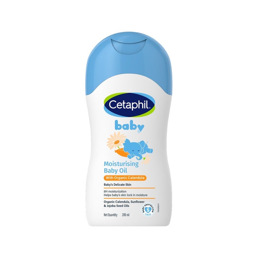 Cetaphil Baby Moisturising Oil With Organic Calendula - 200 ml
