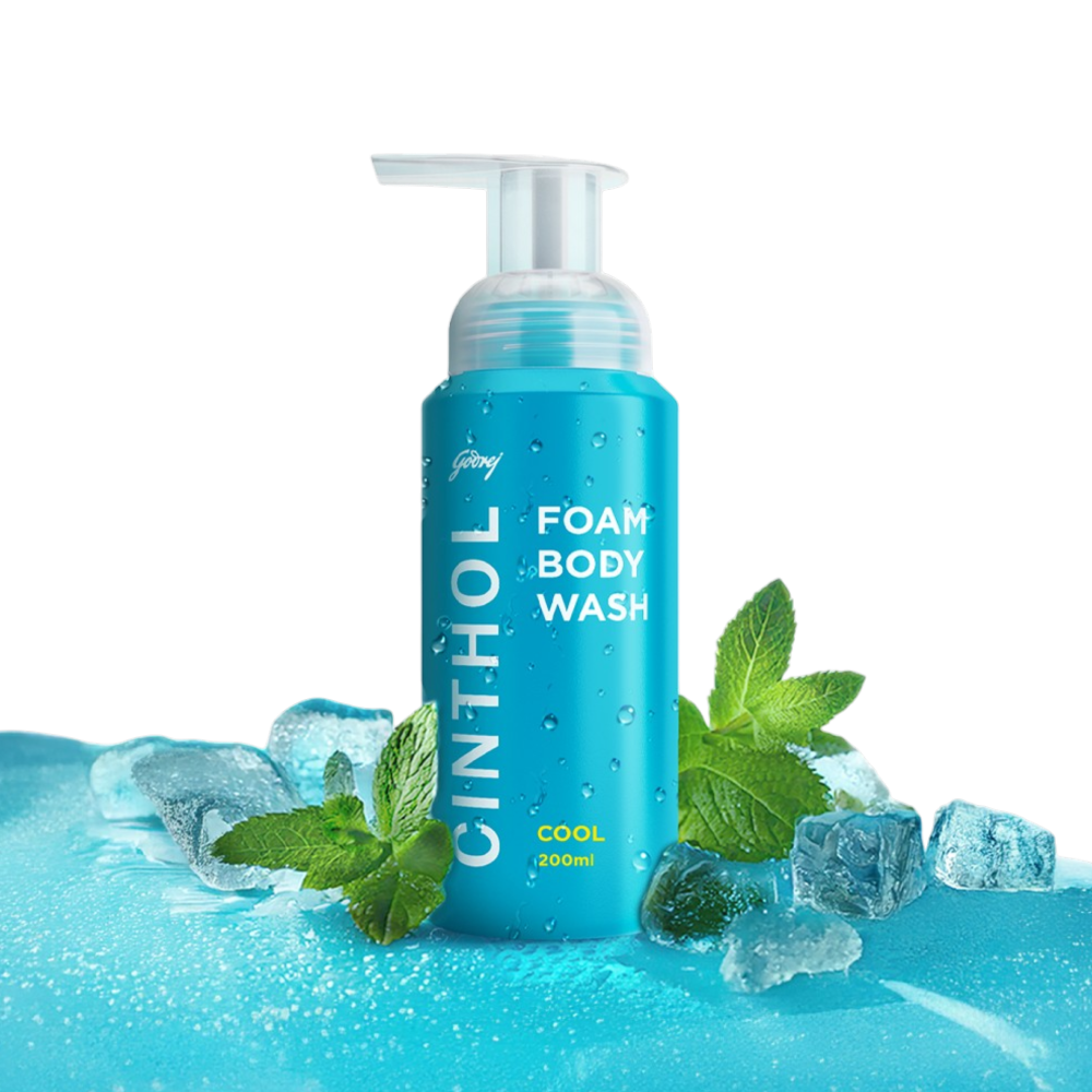 Cinthol Cool Aqua Foaming Body Wash