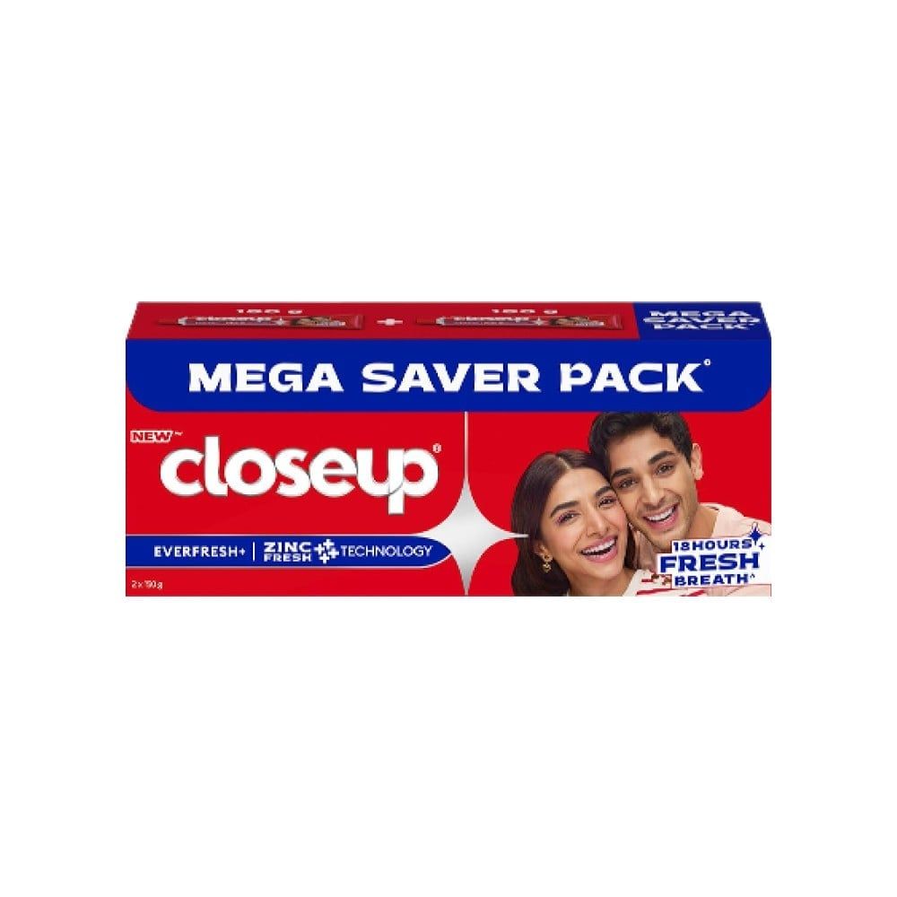 Closeup Everfresh+ Anti-Germ Red Hot Gel Toothpaste