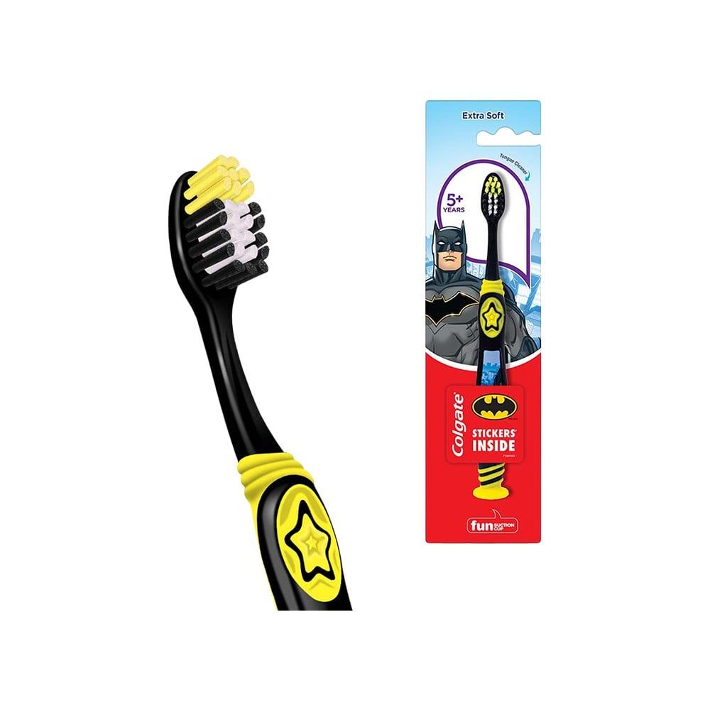 Colgate Batman Extra Soft Kids Toothbrush (5+ Years)