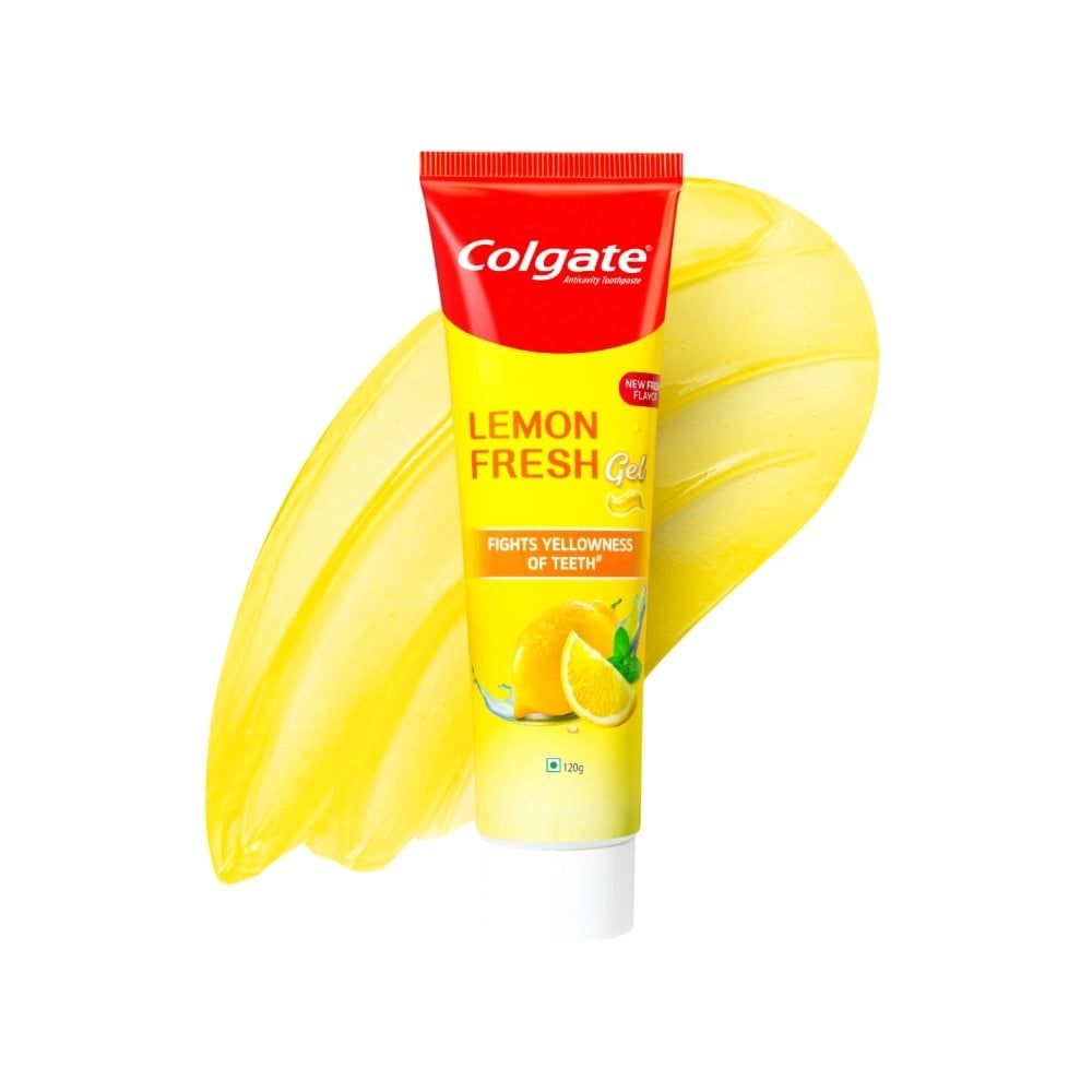 Colgate Lemon Fresh Gel Toothpaste