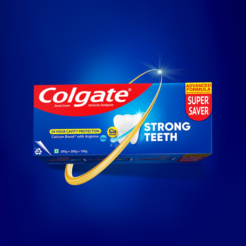 Colgate Strong Teeth Anticavity Toothpaste (500 g)