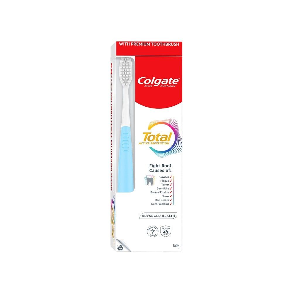 Colgate Total Advanced Health Antibacterial Toothpaste (with Toothbrush)