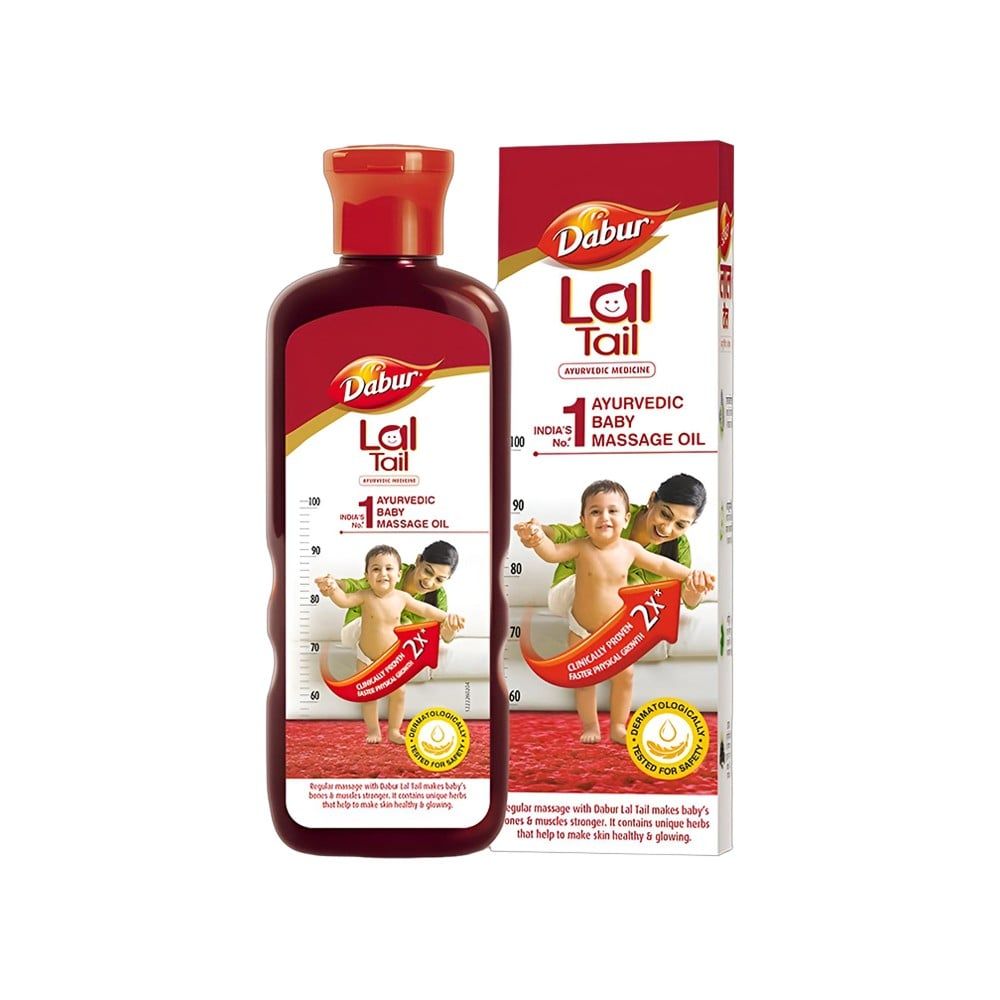 Dabur Lal Tail Ayurvedic Baby Massage Oil