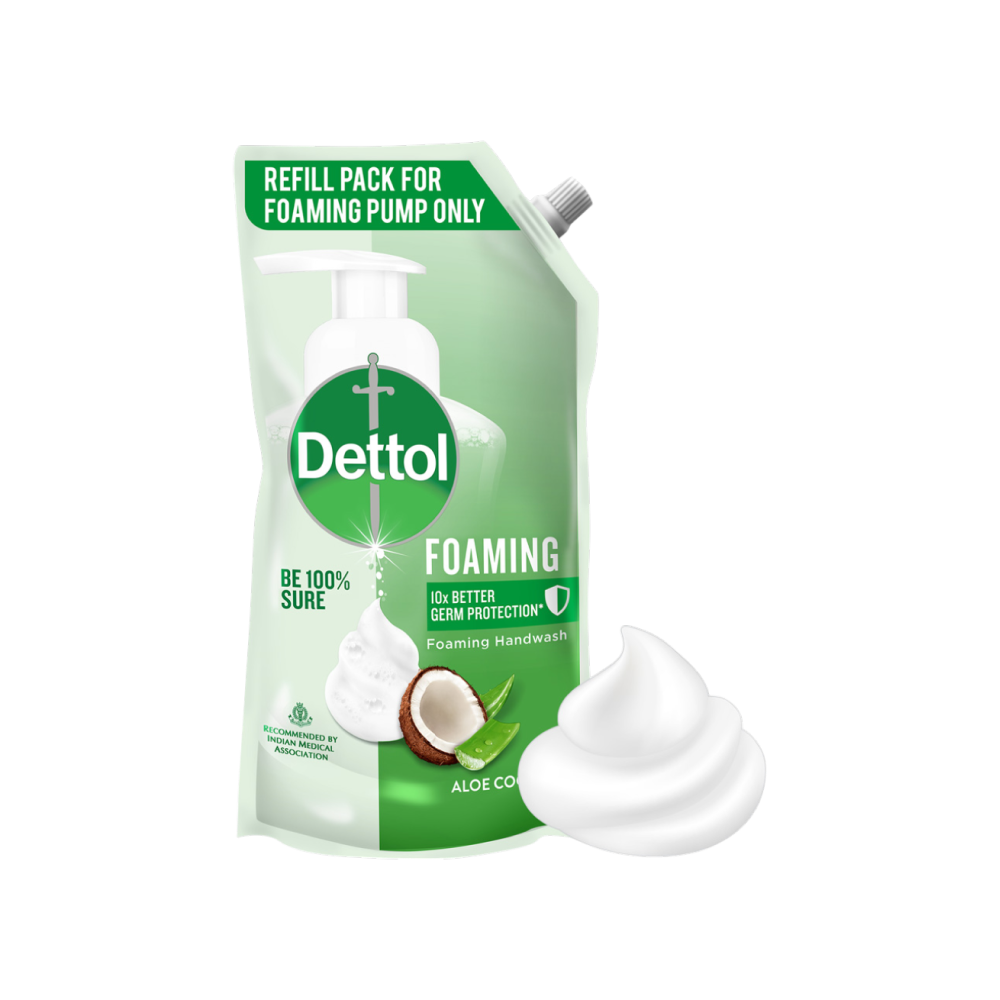 Dettol Aloe Coconut Foaming Handwash (700 ml)