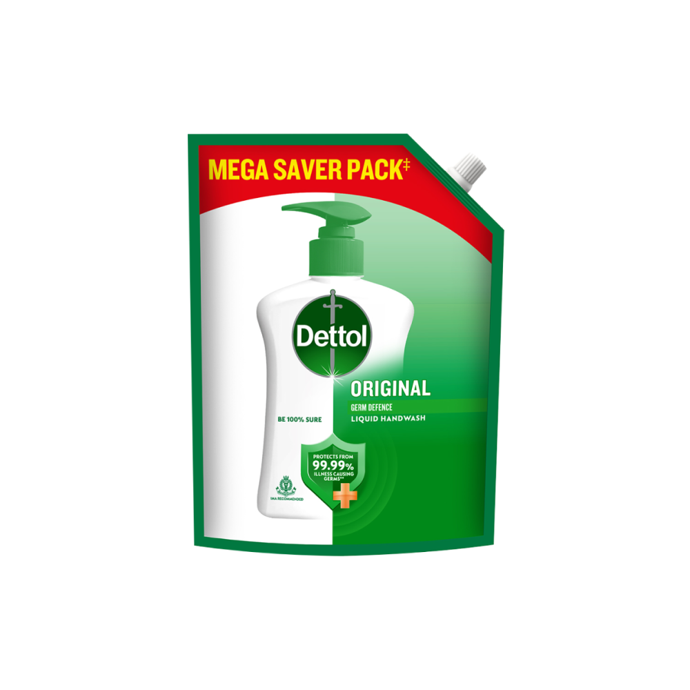 Dettol Liquid Hand Wash Refill Pouch (Original Germ Protection)