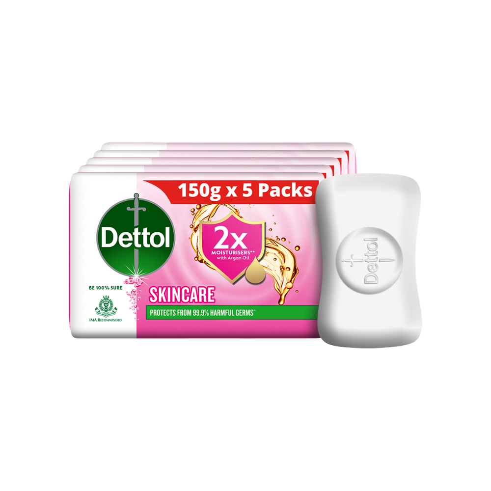 Dettol Skincare Moisturizing Beauty Bathing Bar With Argan Oil