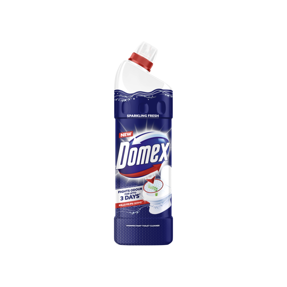 Domex Sparkling Fresh Disinfectant Toilet Cleaner Liquid