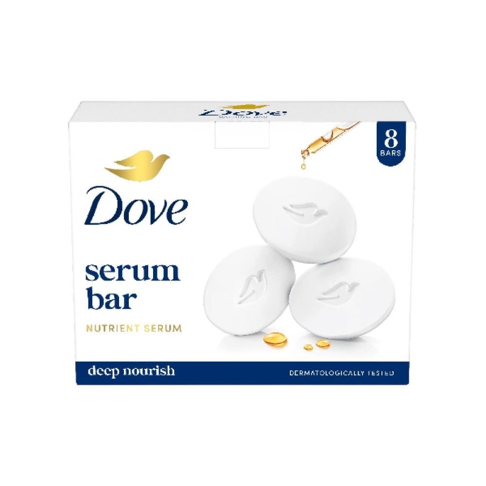 Dove Cream Beauty Bathing Soap - Pack of 8