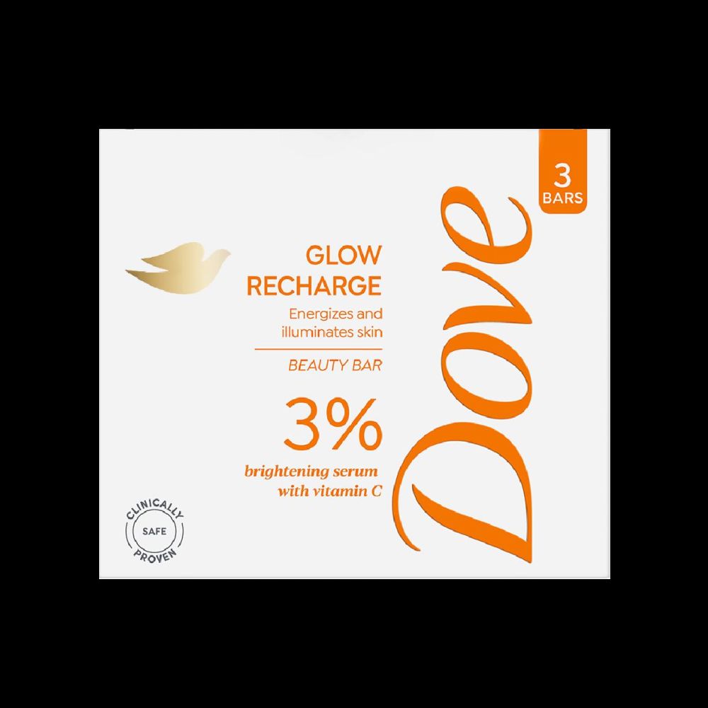 Dove Glow Recharge Beauty Soap (3% Brightening Serum + Vitamin C)