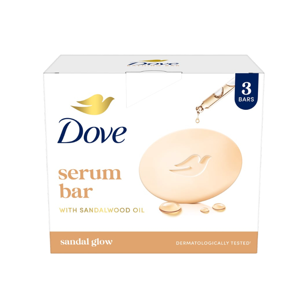 Dove Serum Bar Soap with Sandalwood Oil