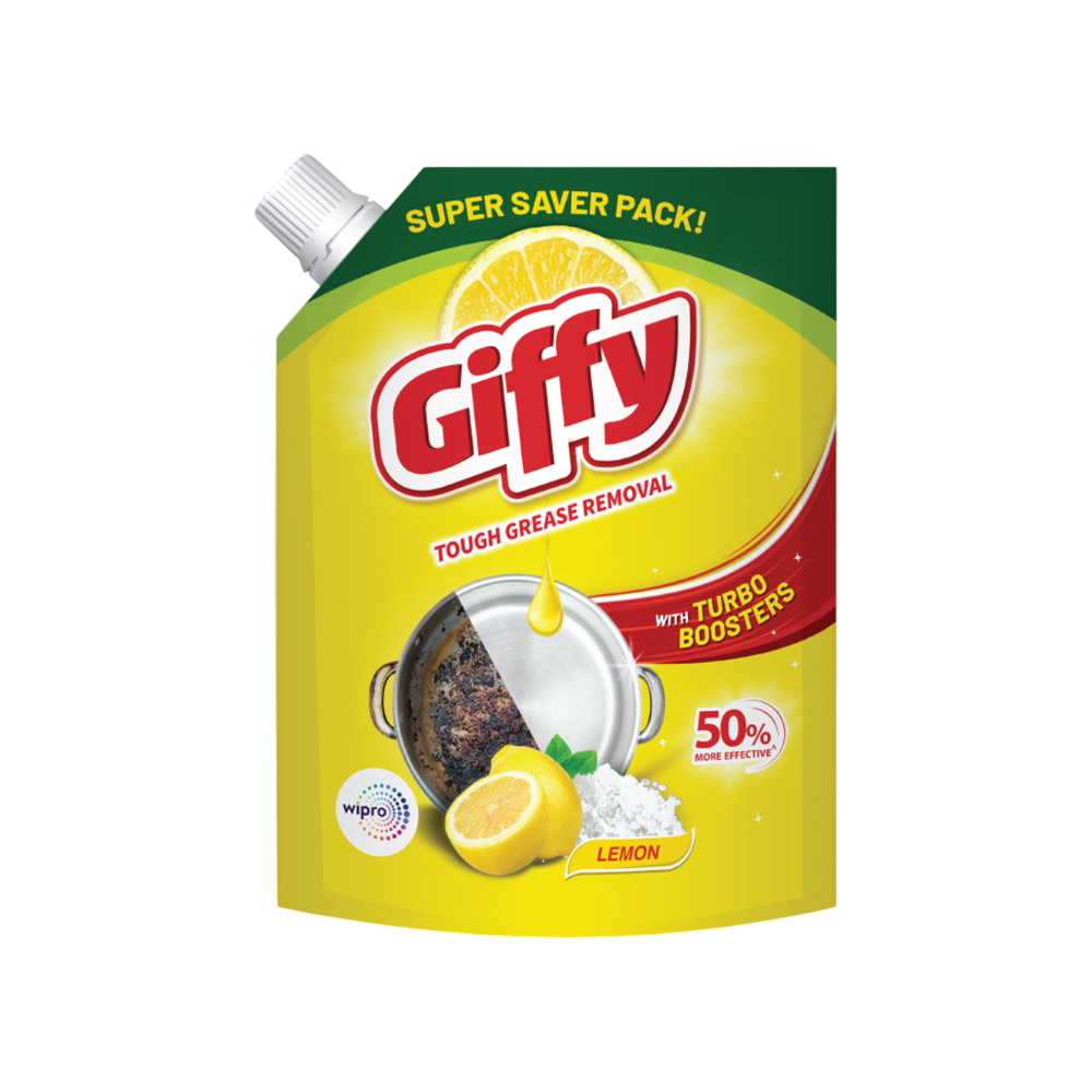 Giffy Active Salt & Lemon Dishwash Gel
