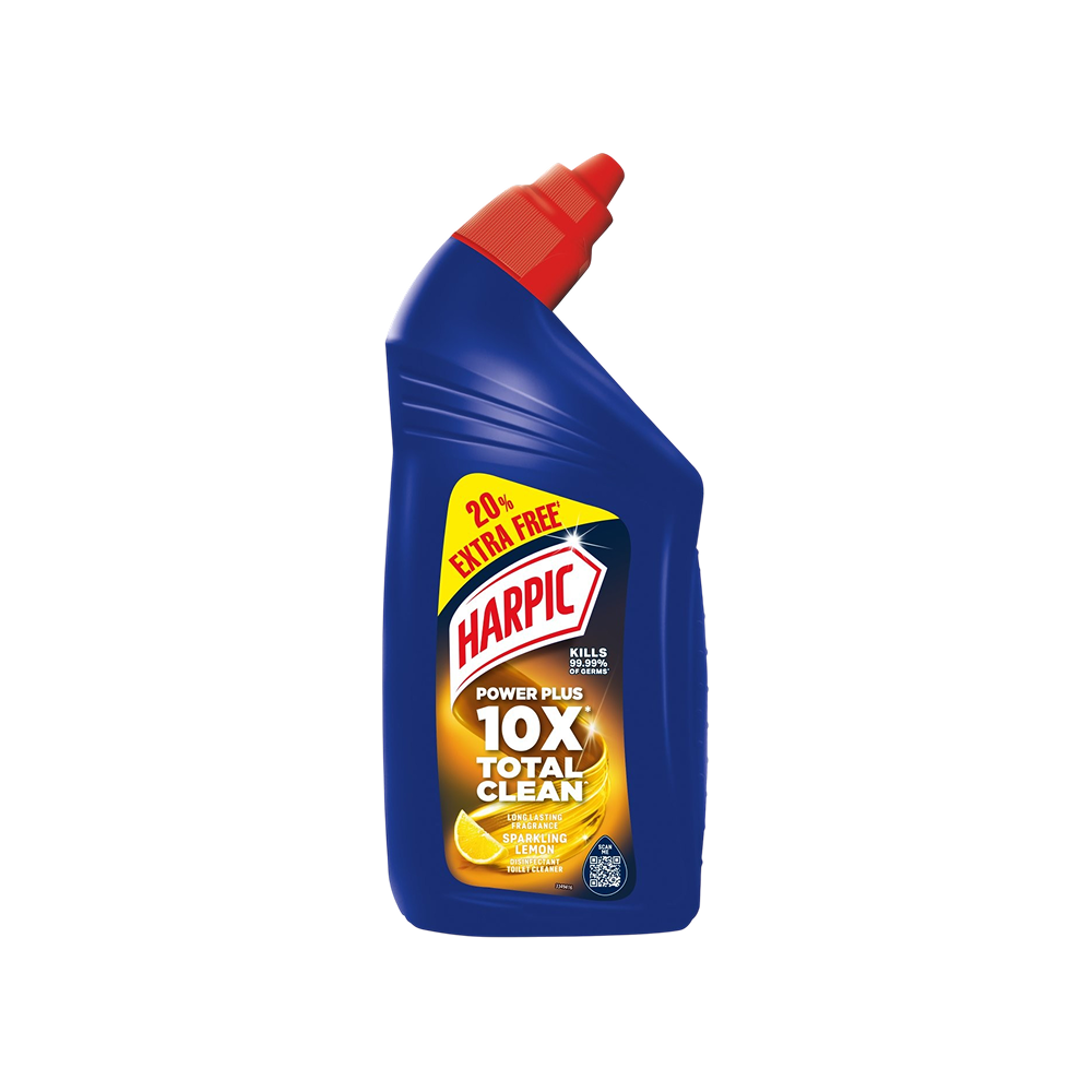 Harpic Disinfectant Liquid Toilet Cleaner (Sparkling Lemon)