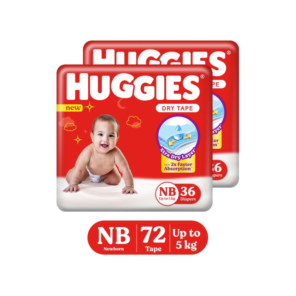 Huggies Tape Style Baby Diaper