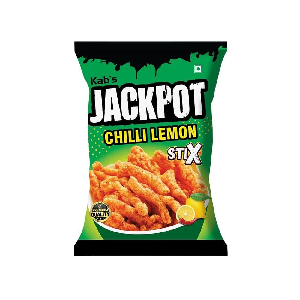 Kab's Jackpot Chilli Lemon Stix Crisps