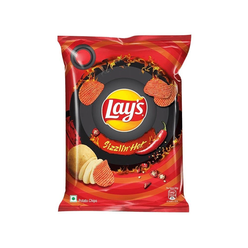 Lay's Sizzling Hot Potato Chips