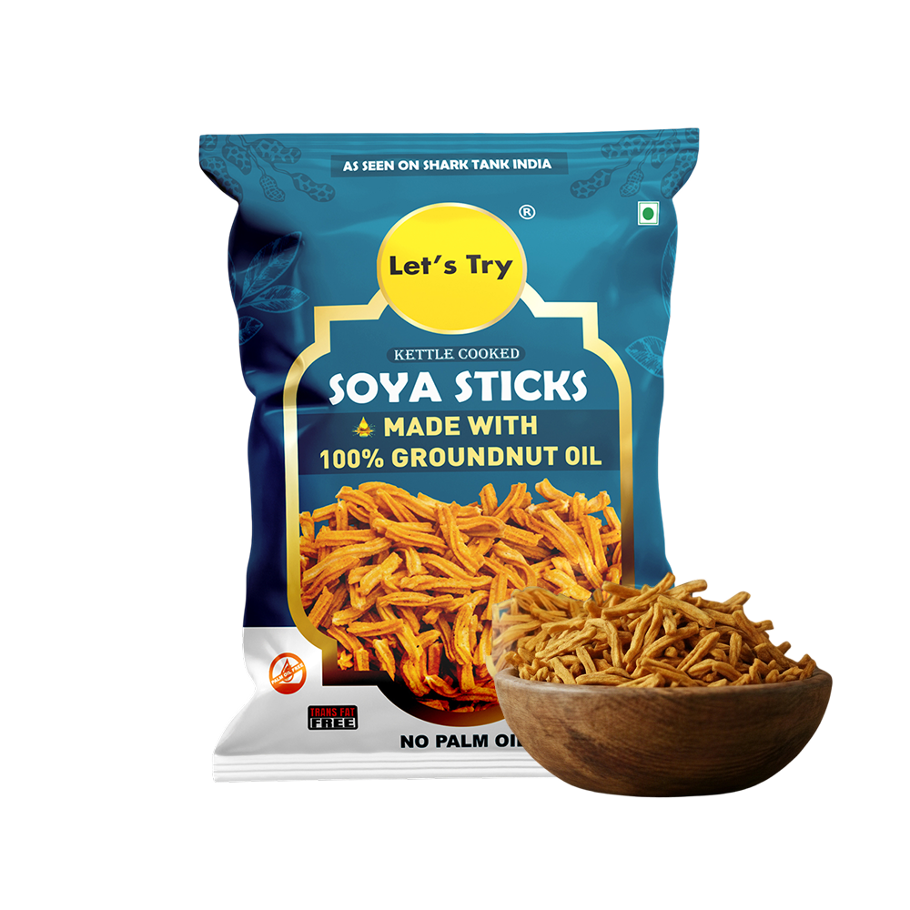 Let's Try Crunchy Soya Sticks