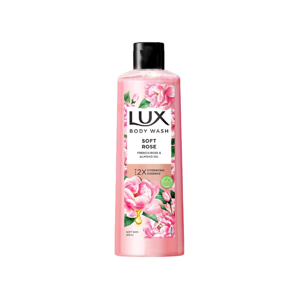 Lux French Rose & Almond Oil Body Wash
