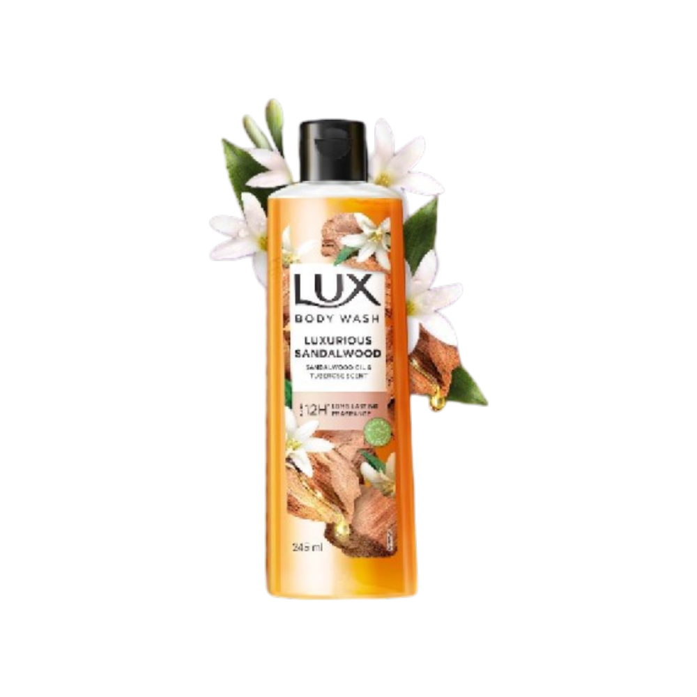 Lux Sandalwood Oil & Tuberose Scent Body Wash