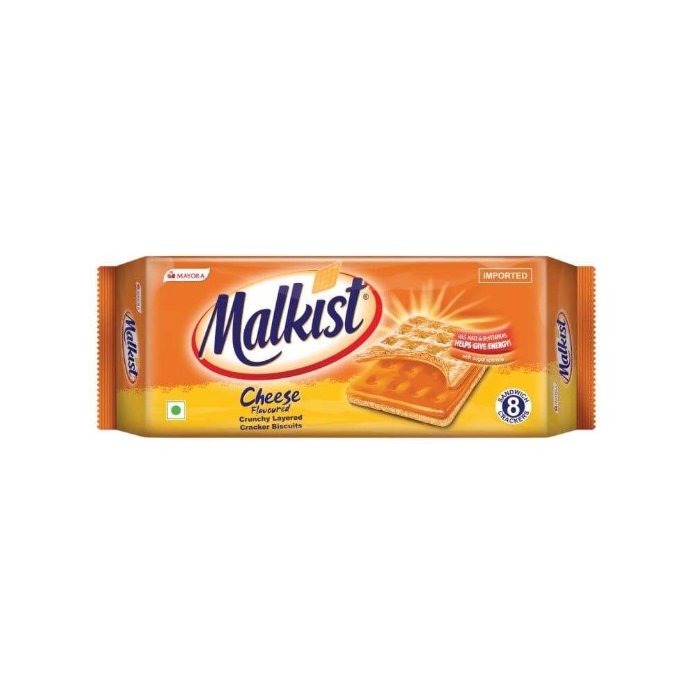 Malkist Cheese Flavoured Cracker Biscuit - Family Pack