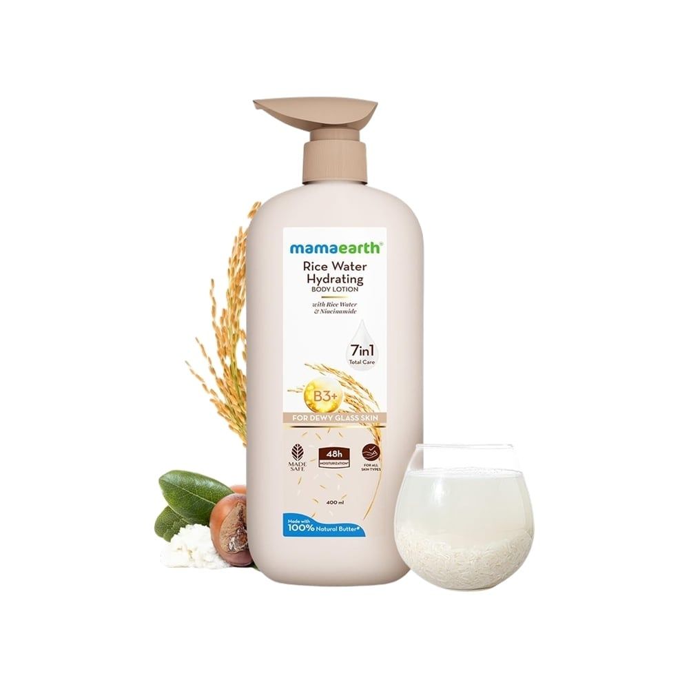 Mamaearth Rice Water Hydrating Body Lotion
