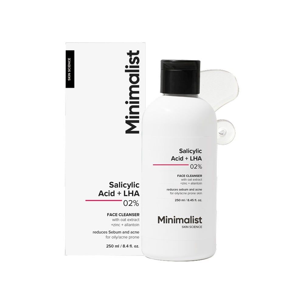 Minimalist Salicylic Acid + LHA 02% Face Cleanser