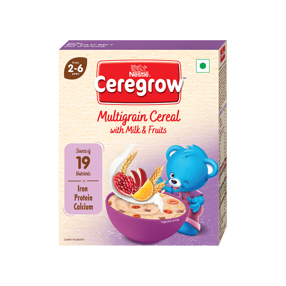 Nestle Ceregrow Multigrain Milk & Fruits Cereal