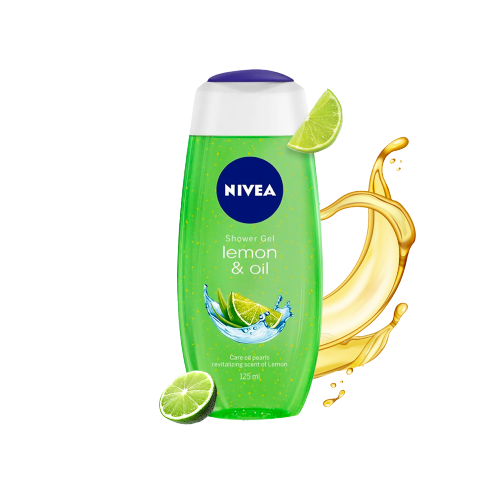 Nivea Lemon & Oil Shower Gel (125 ml)