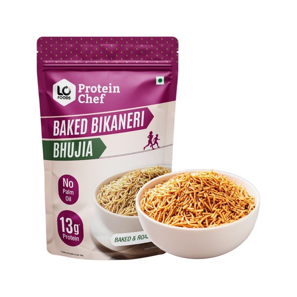 Protein Chef Baked Bikaneri Bhujia (No Palm Oil Roasted Snacks)