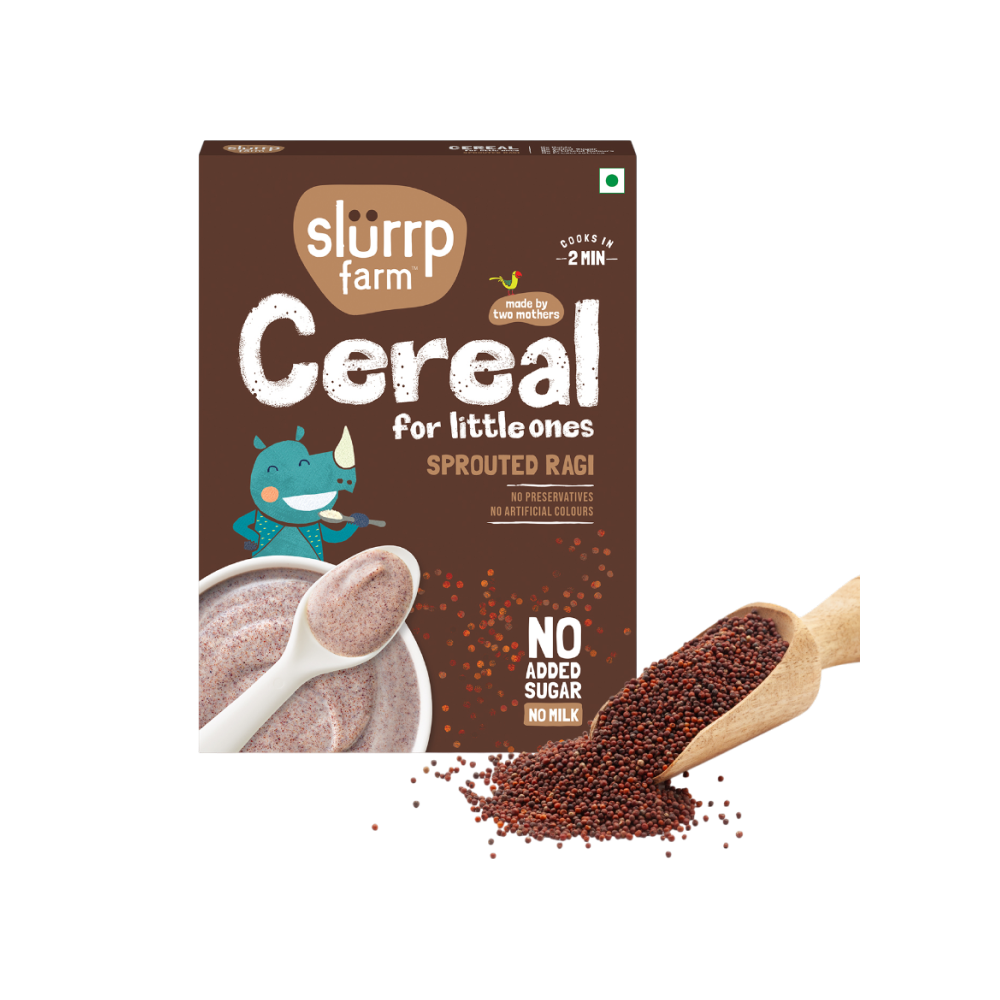 Slurrp Farm Sprouted Ragi Baby Cereal
