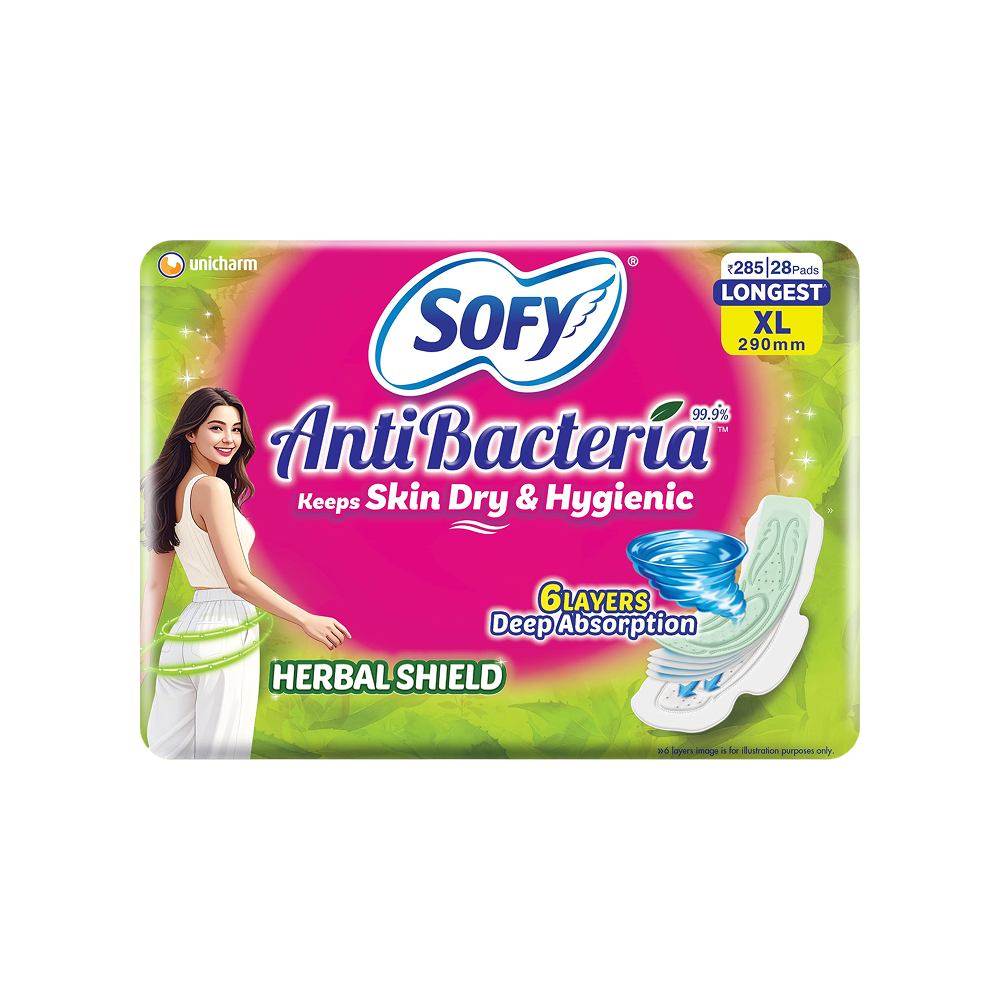 Sofy Anti Bacteria XL Sanitary Pads