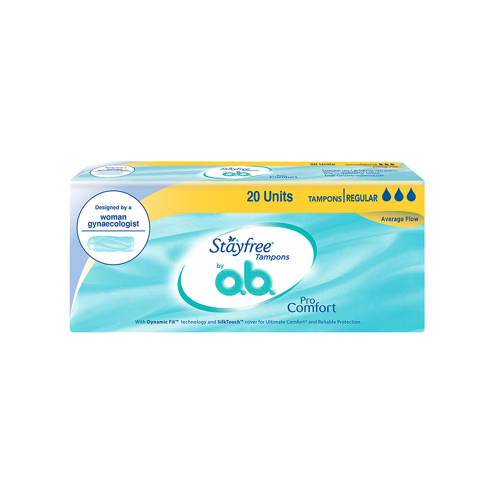 Stayfree Pro Comfort Tampons (by OB)