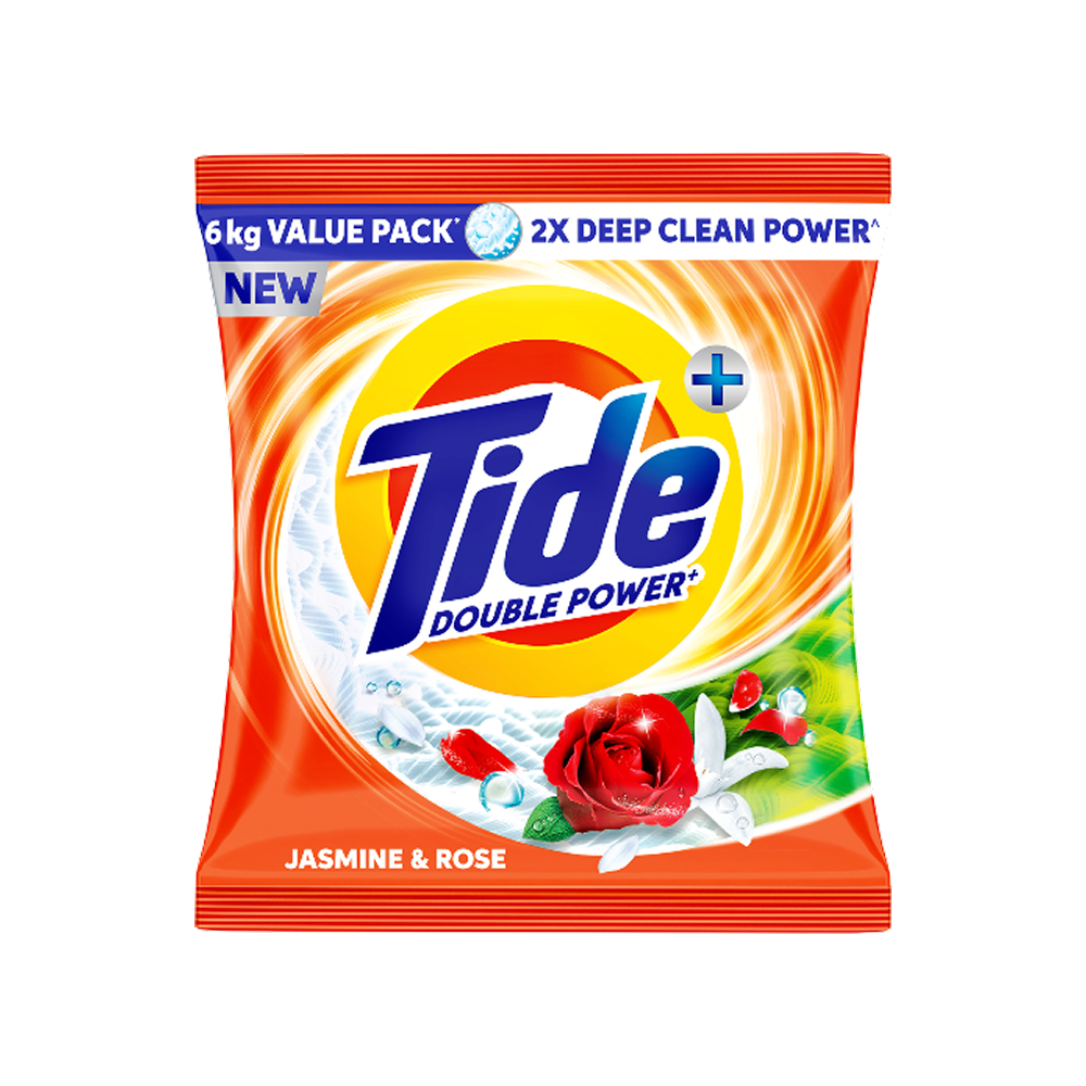 Tide Double Power Detergent Powder (Jasmine & Rose)