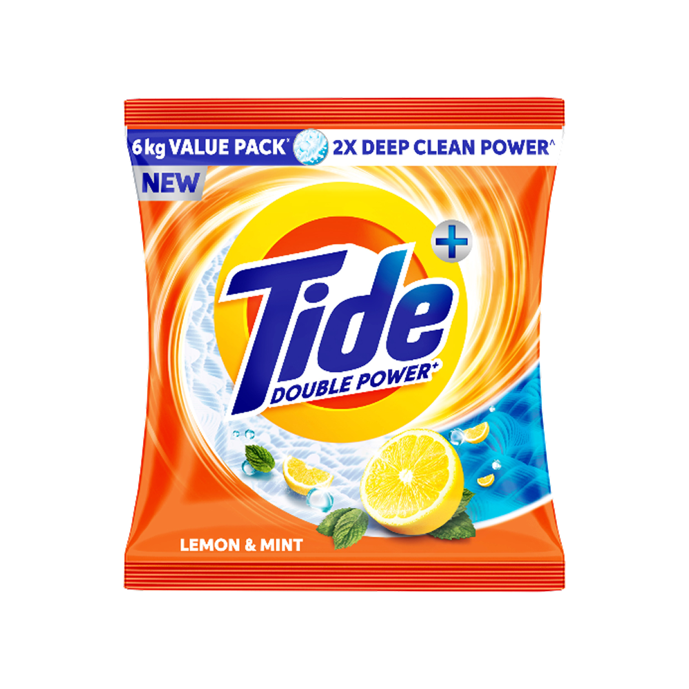 Tide Double Power Detergent Powder (Lemon & Mint)