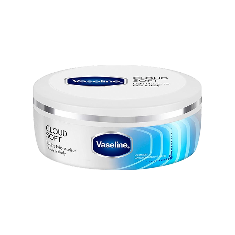 Vaseline Cloud Soft-Light Face & Body Moisturizer