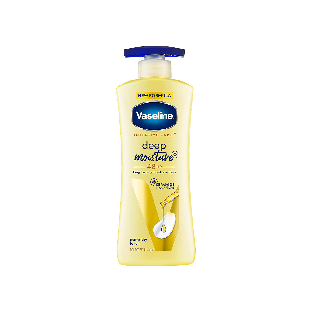 Vaseline Intensive Care Deep Body Lotion (Long Lasting Moisturization For Healthy, Glowing Skin)