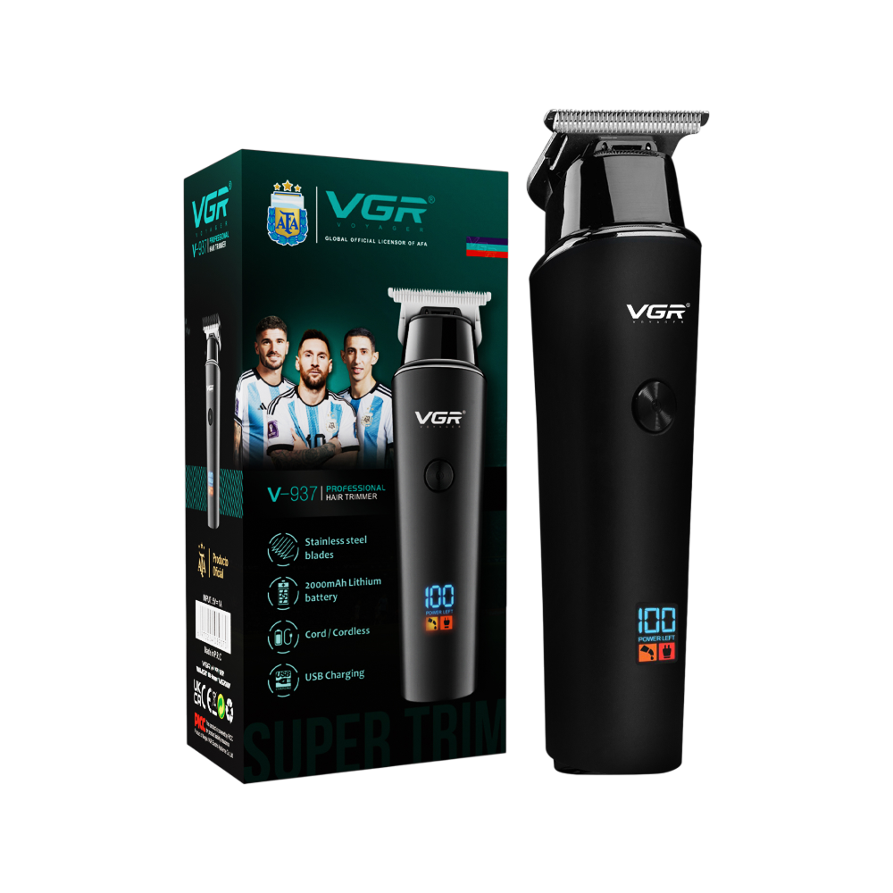 VGR Hair & Beard Trimmer for Men (V-937)