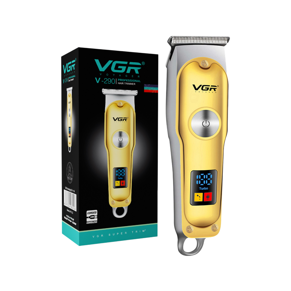 VGR Metal Beard & Hair Trimmer (V-290)