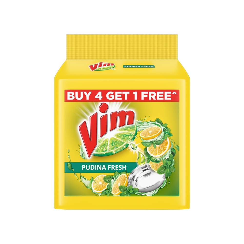 Vim Anti Smell Pudina Dishwash Bar