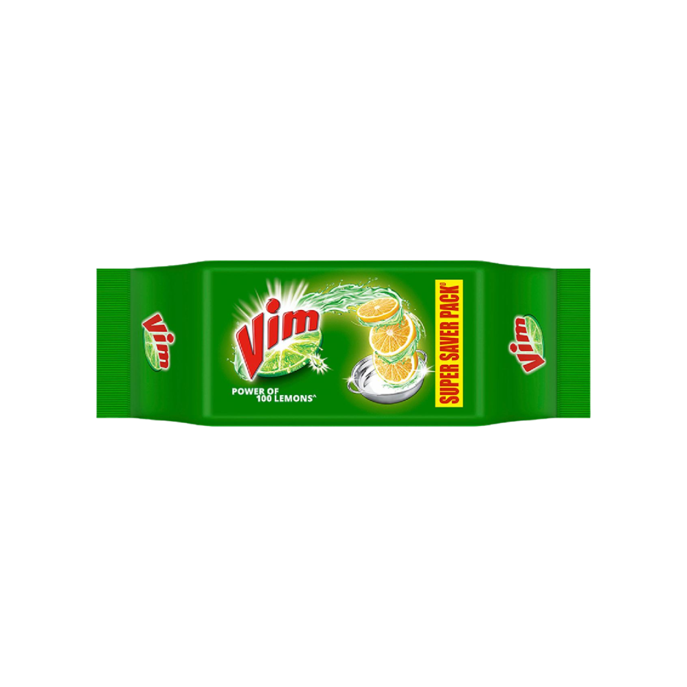 Vim Lemon Dishwash Bar (Pack of 4)