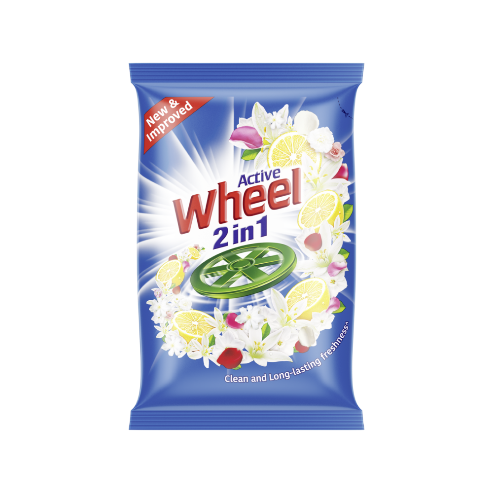 Wheel Active 2 in 1 Detergent Powder