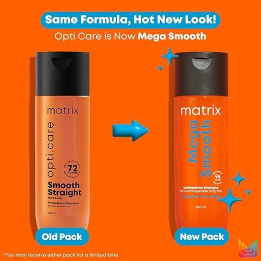 Matrix mega smooth amino acid + shea butter shampoo