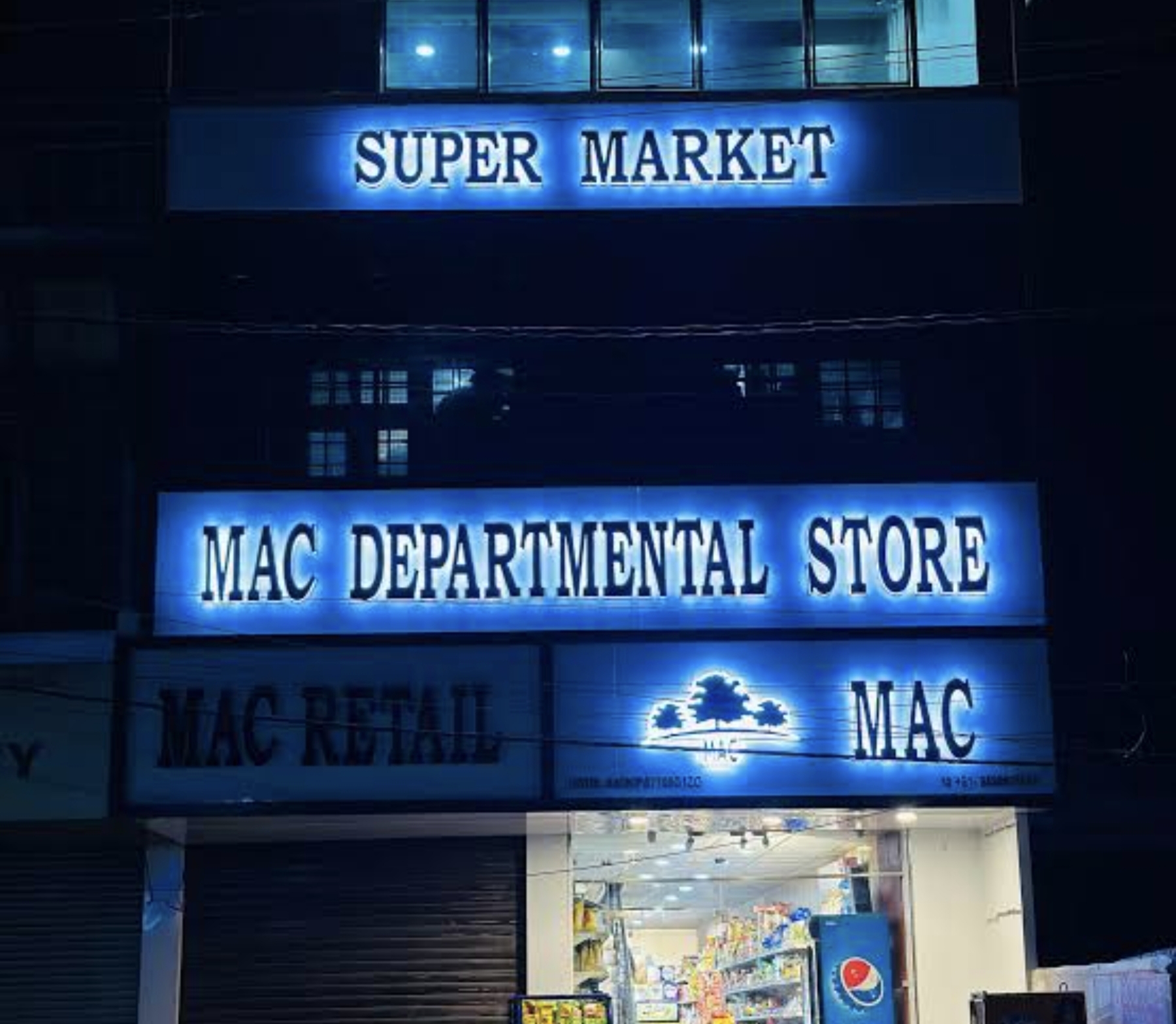 Mac departmental store Sopore