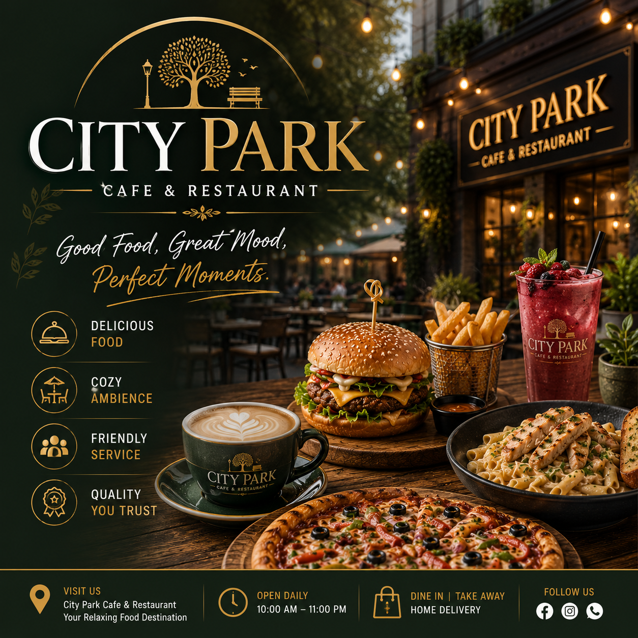 City Park ( Cafe & Rest.. Kupwara)